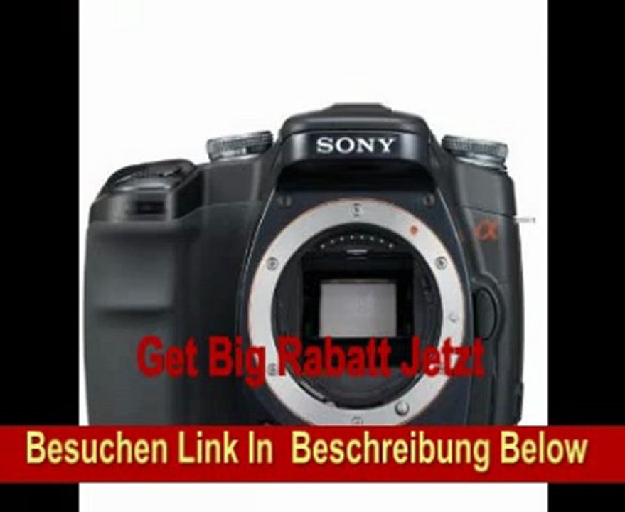 Sony DSLR-A100 SLR-Digitalkamera (10 Megapixel, BIONZ Bildprozessor) nur Gehäuse