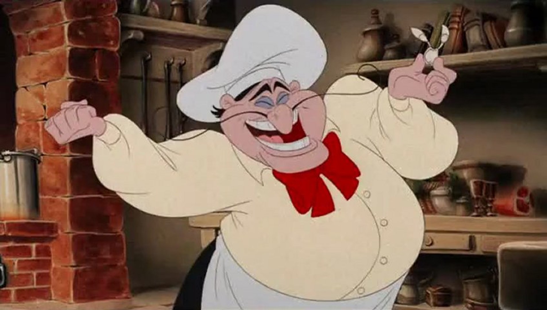 ⁣Little Mermaid French Chef Song