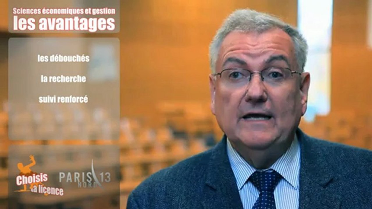 Licence Sciences économiques et de Gestion - Université Paris