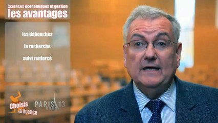Licence Sciences économiques et de Gestion - Université Paris