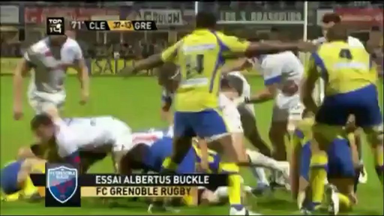 FCG Rugby 2012-2013 - les 21 essais de la phase aller du Top14