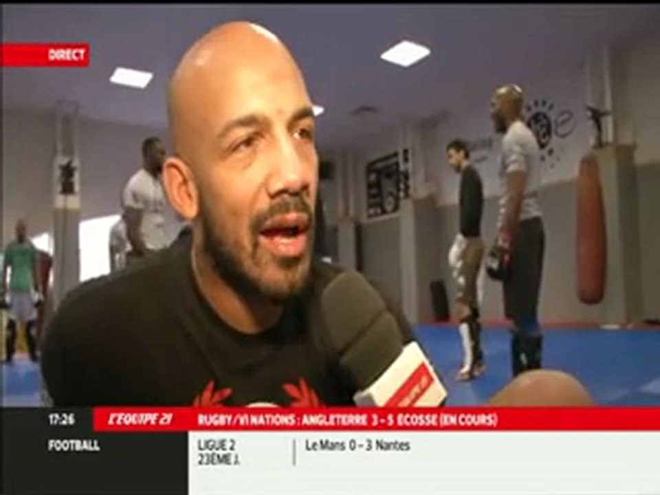 Equipe 21 TV Christian Califano en visite chez Cyrille Diabaté