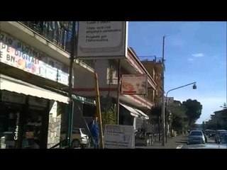 Aversa (CE) - Telecamere in Viale Europa, ma il semaforo resta fuori uso (04.02.13)