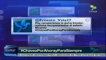 Twittazo mundial en apoyo a Hugo Chávez este 4F