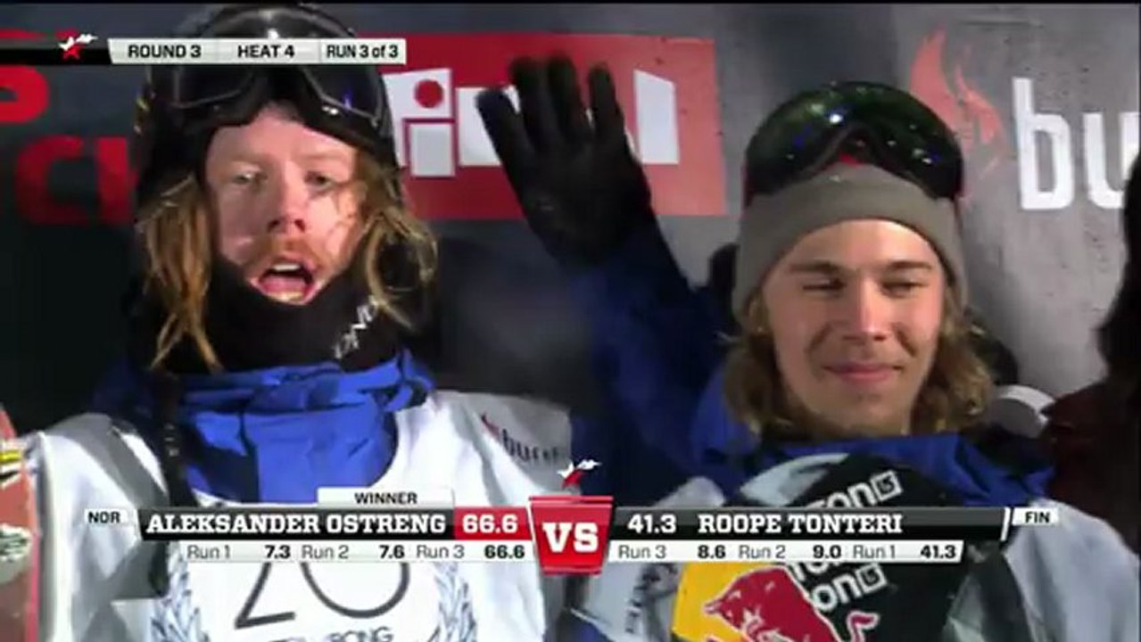 Aleksander Ostreng - Billabong Air & Style Innsbruck 2013 - Round 3