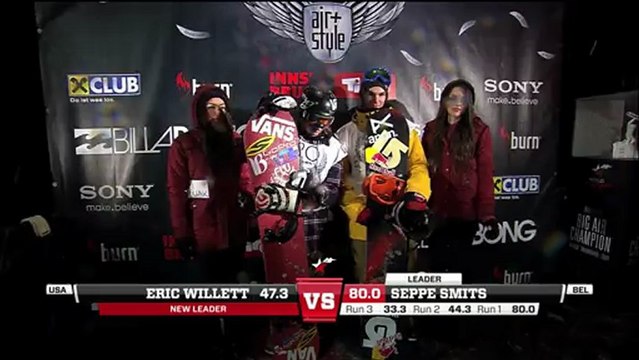 Eric Willett - Billabong Air & Style Innsbruck 2013 - Round 3