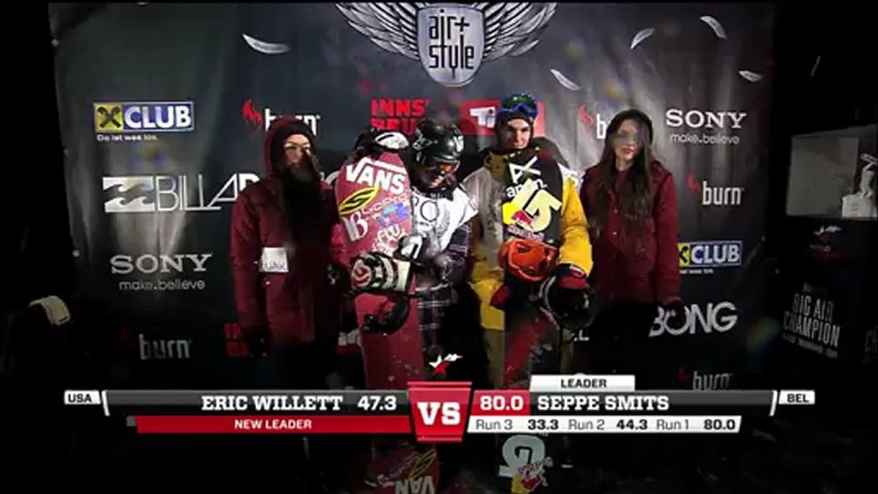 Eric Willett - Billabong Air & Style Innsbruck 2013 - Round 3