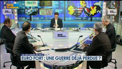 Euro fort: une guerre déjà perdue? - 4 février - BFM : Les décodeurs de l'éco 5/5