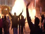 Raw: Clash outside Egyptian presidential palace
