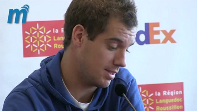 Richard Gasquet : dès que je peux, je viens voir Loulou Nicollin - Open Sud de France - Montpellier