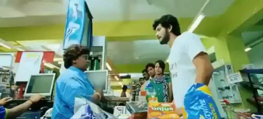 A shy guy buying condom for the first time