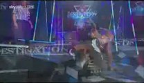 AJ Styles vs Christopher Daniels Last Man Standing Match TNA Destination X 2012 Part 2