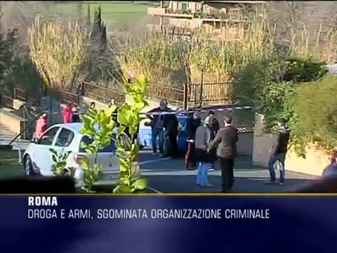 Droga e armi, sgominata organizzazione