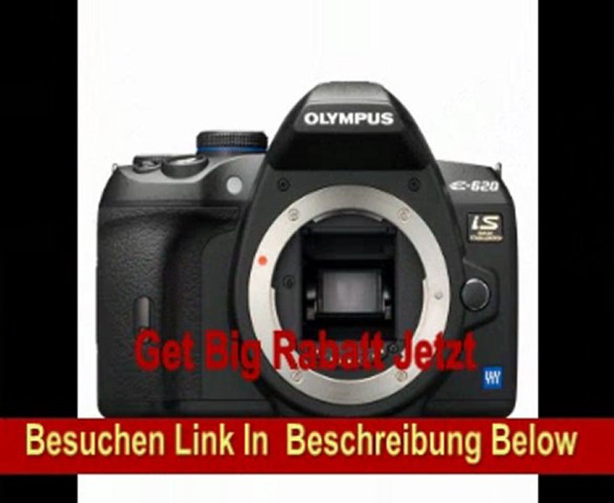Olympus E-620 SLR-Digitalkamera (12,3 Megapixel, Bildstabilisator, Live View, Art Filter) Kit inkl. 25mm Pancake Objektiv