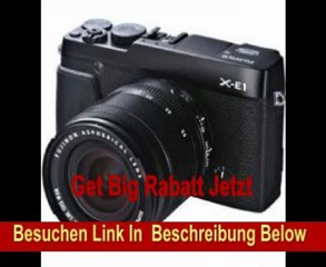 Fuji X-E1 Kit schwarz mit Fuji 18-55 Objektiv