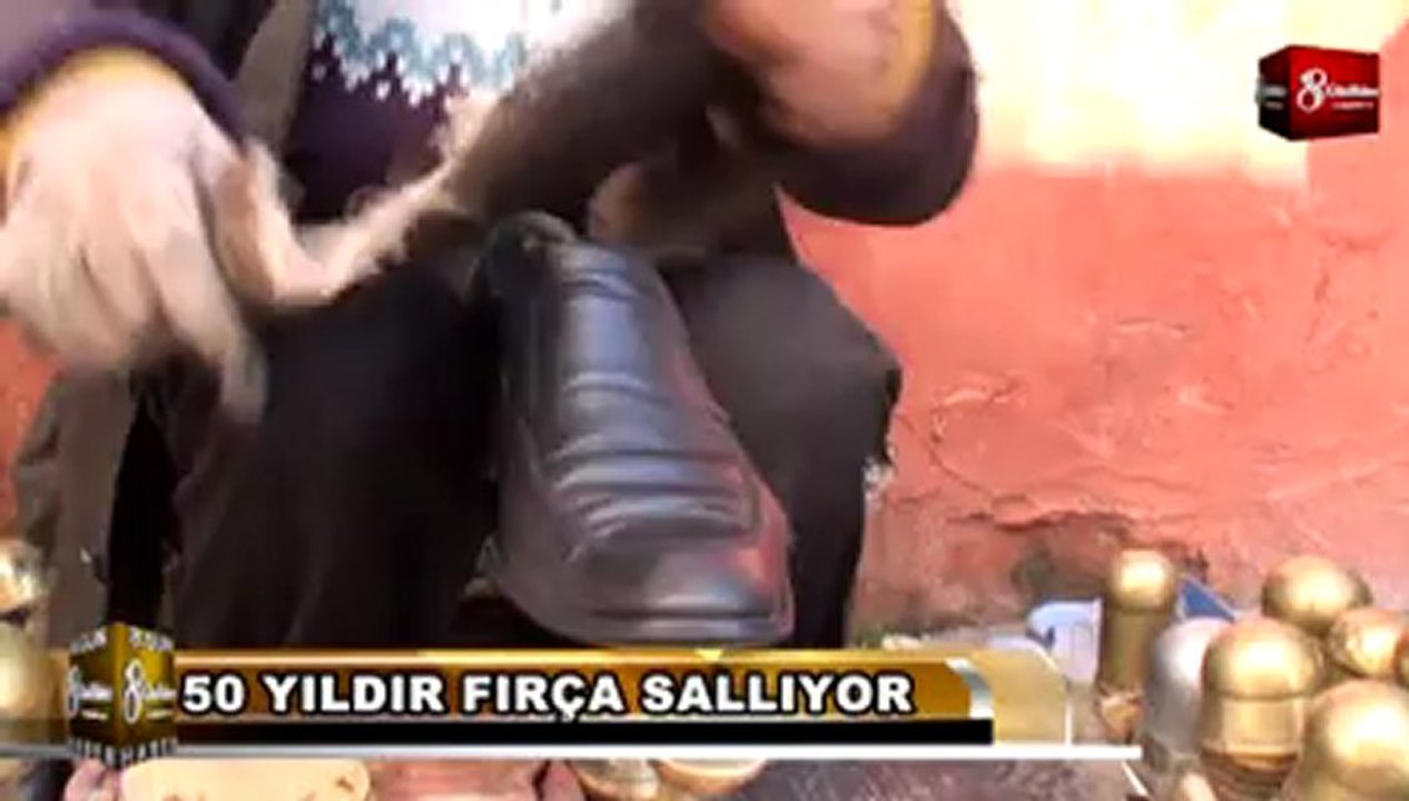 AYAKKABI BOYACISI 8.GÜN HABER