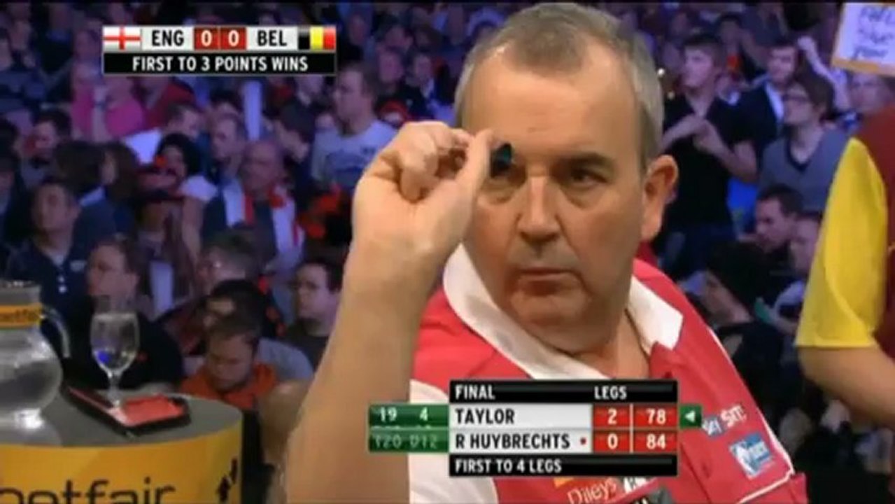 Darts: taylor und lewis lassen england jubeln