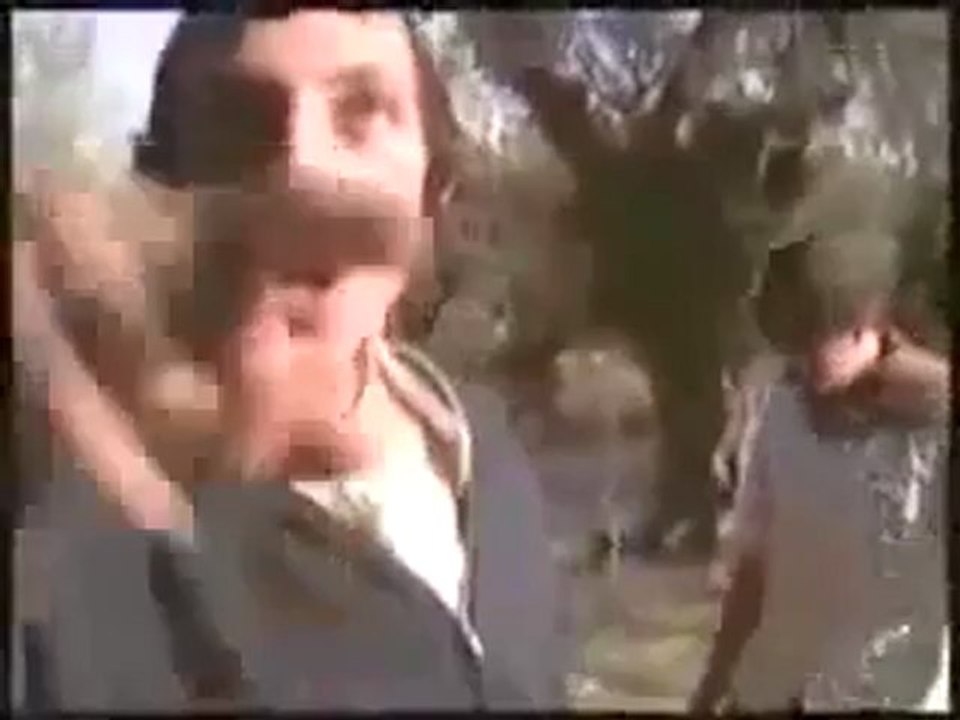 Jeune colon Israëlien.HONTEUX!
