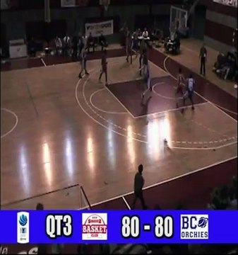 NM1 J19 Sorgues BC - BC Orchies : 119 - 115