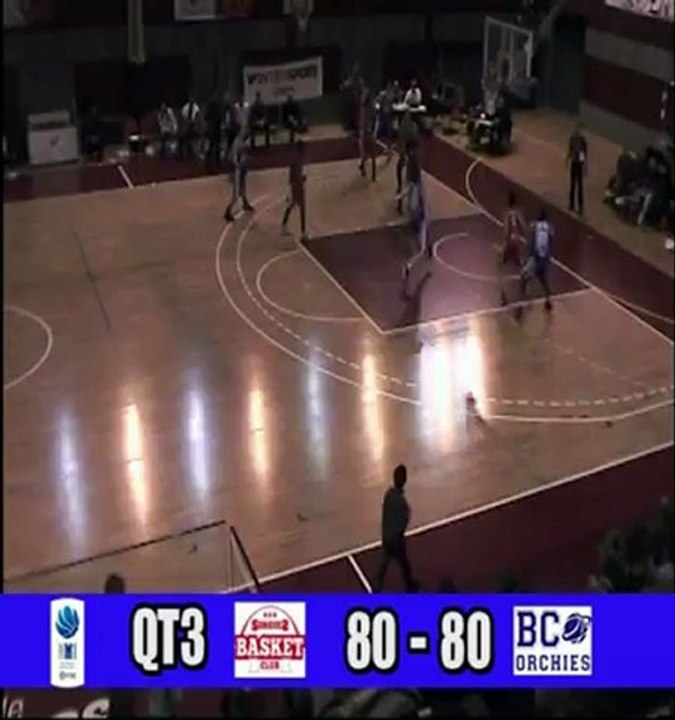 NM1 J19 Sorgues BC - BC Orchies : 119 - 115