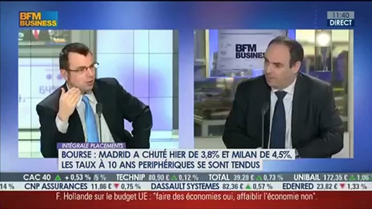 Olivier Delamarche  - BFM Business - 5 Février 2013