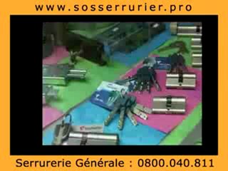 Sos serrurier Paris Tel 0800.040.811