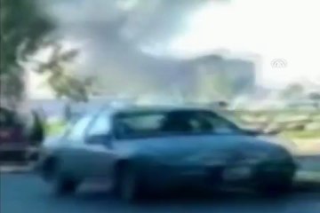 Kerkük'teki patlamanın görüntüleri