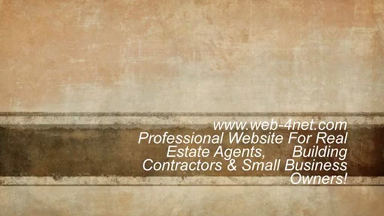 website designer, internet website  designer, building contractors website, real estate agents