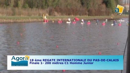 FINALE 1 (200m) C1 HOMMES JUNIORS - 18e Régate internationale du Pas-de-Calais de canoë kayak