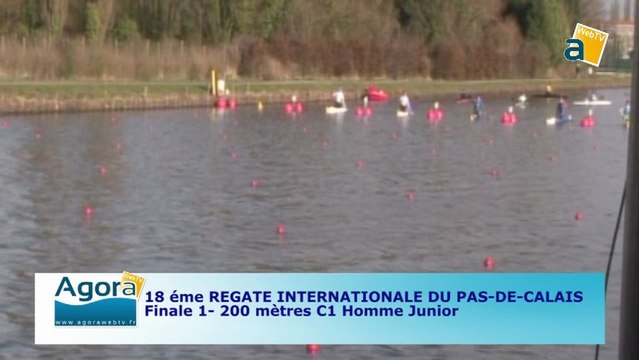 FINALE 1 (200m) C1 HOMMES JUNIORS - 18e Régate internationale du Pas-de-Calais de canoë kayak