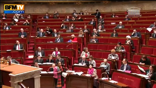 Mariage homo : Taubira prise de fou rire en plein hémicycle - 05/02