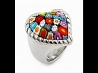 Murano glass jewelry for valentines day