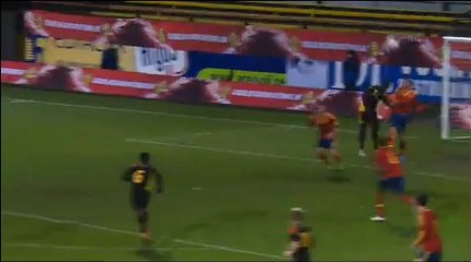 Gol de Van der Bruggen vs España