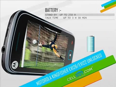 Motorola KINGFISHER EX122 (Unlocked Quadband) GSM phones