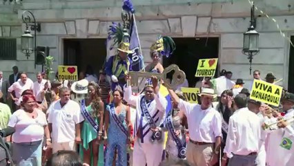 Der Karnevalskönig von Rio - ganz privat