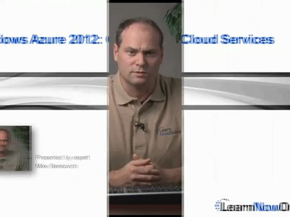 Intro to Windows Azure 2012 tutorial video: Cloud Services