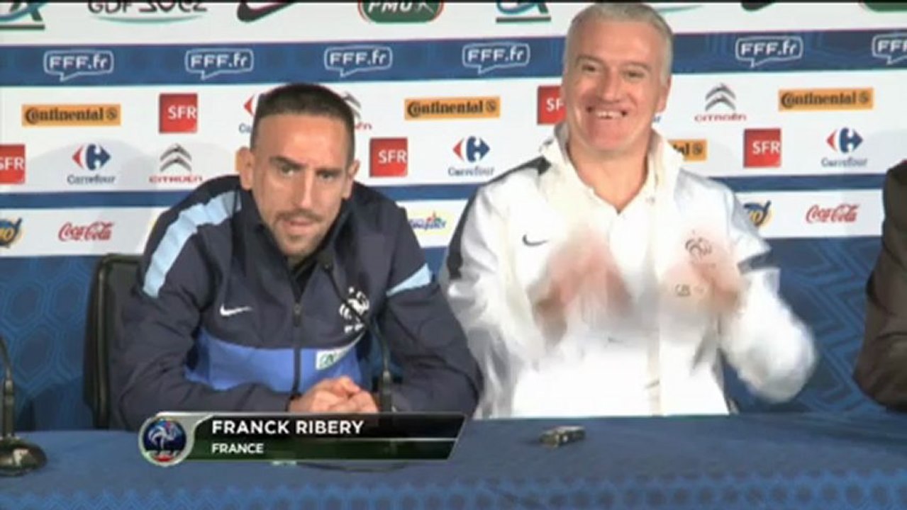 Bleus - Ribéry : "Moins crispé, moins stressé"