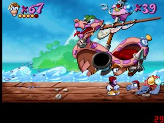 Rayman 1 Walkthrough (Part 12) - Picture City - Eraser Plains 2/2