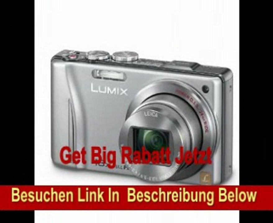 Lumix DMC-TZ20 Digital Camera (Silver, 14MP, 16x optischer Zoom, GPS, Touchscreen)