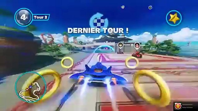 Sonic & All-Stars Racing Transformed - Gameplay #4 - Un petit tour de piste sur PC