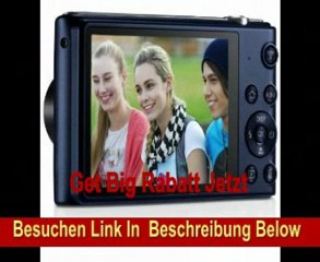 Samsung ST150F Smart-Digitalkamera (16,2 Megapixel, 5-fach opt. Zoom, 7,2 cm (3 Zoll) LCD-Display, bildstabilisiert, WiFi) kobalt schwarz