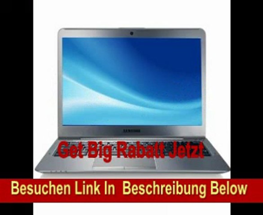 Samsung NP530U3C-A08DE 33,8 cm (13,3 Zoll) Notebook (Intel Core i5 2537M, 1,4GHz, 6GB RAM, 500GB HDD, Intel HD 3000, Win 7 HP) silber