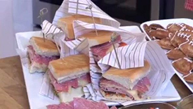 Sandra Lee's Super Bowl Party Secrets