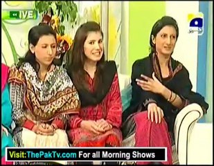 Utho Jago Pakistan With Dr Shaista - 6th February 2013 - Part 1
