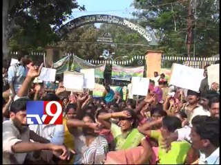 Anti-power plant protests in East Godavari