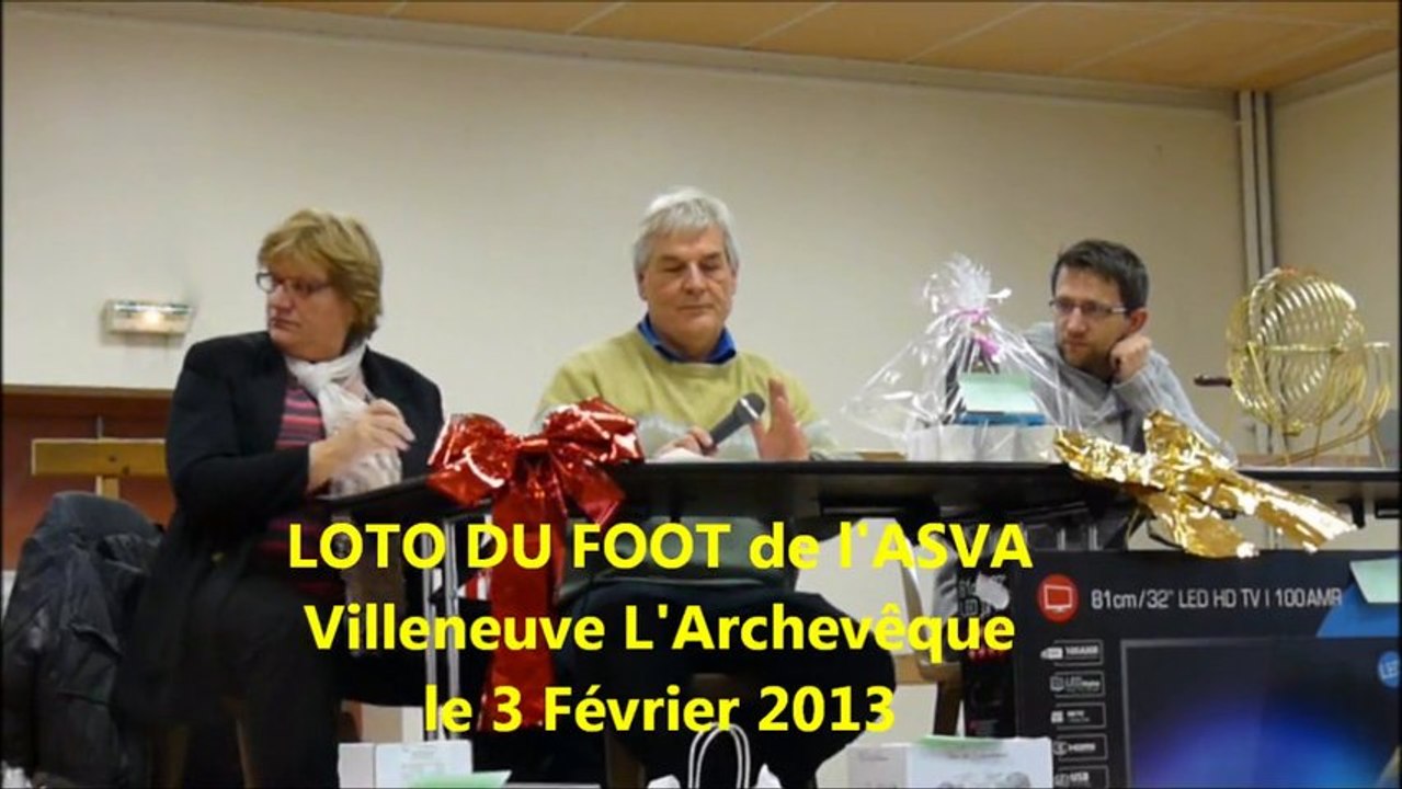 Le Loto du Foot de l'ASVA 3 février 2013
