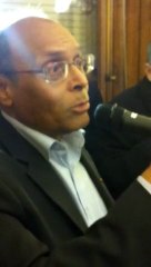 Moncef Marzouki chahuté à Strasbourg