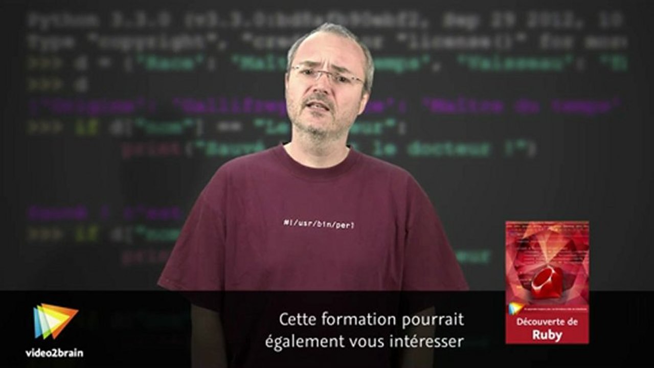 video2brain -  Découverte de Python