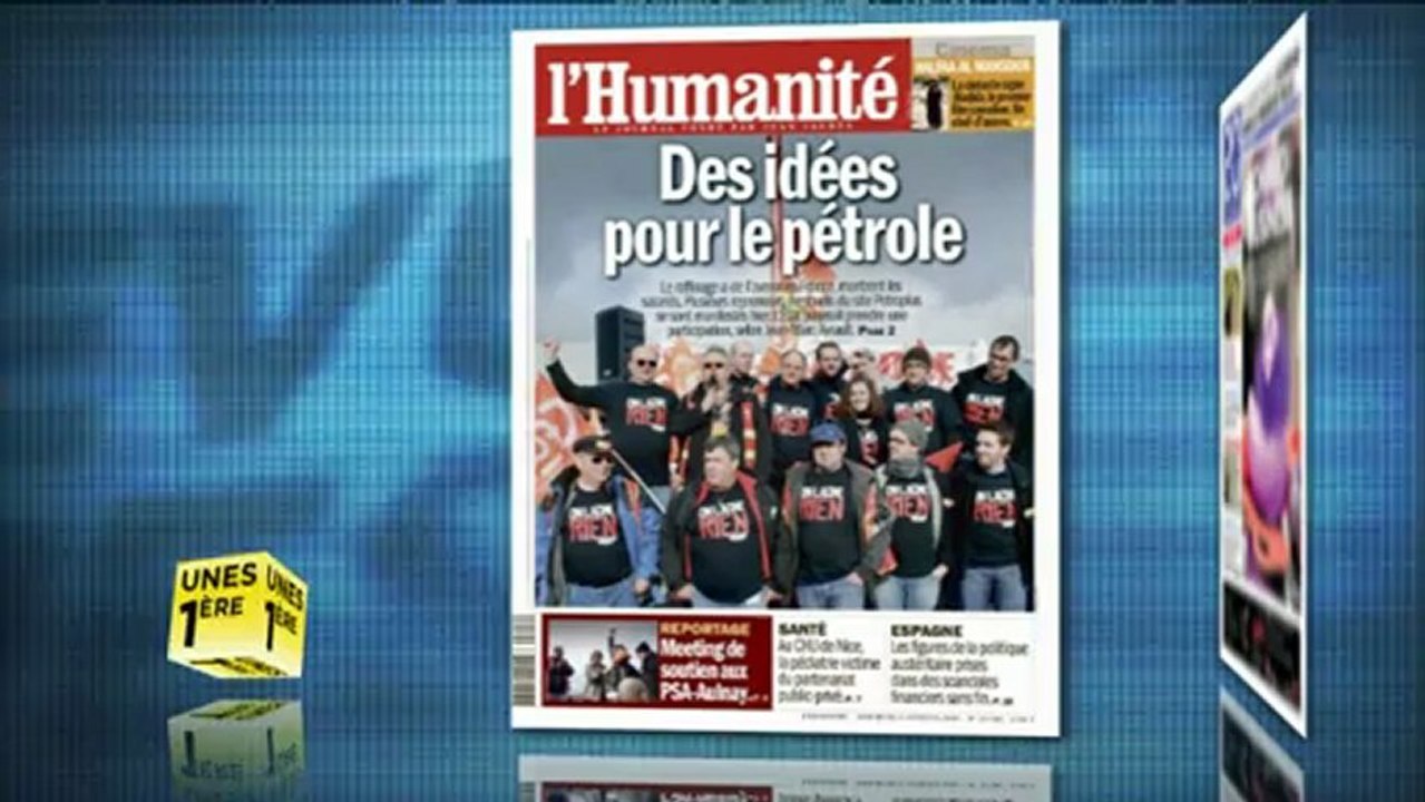 Revue de presse Unes 1ère - Mercredi 6 février