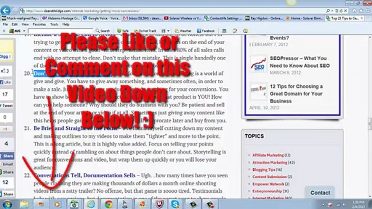 Top 25 Tips to Getting More Conversions on Your Website